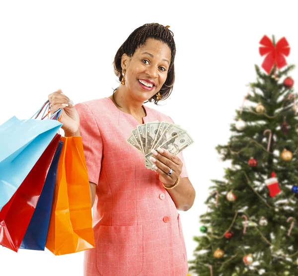 Compras de Natal - Big Spender — Fotografia de Stock