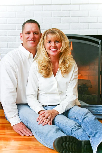 Portrait - Beautiful Married Couple — Stock Photo, Image