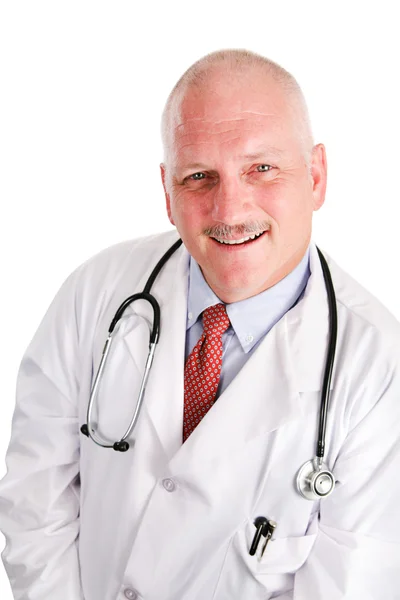 Porträtt av mellersta åldern läkare — Stockfoto