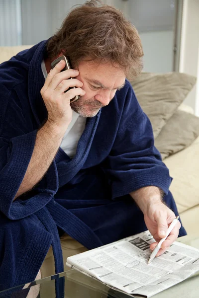 Arbeitslose auf Jobsuche Stockbild