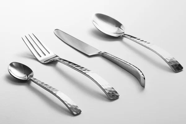 Cutlery set with Fork, Knife and Spoon — Stock Photo, Image