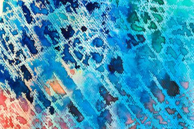 su renk resim üzerine suluboya kağıt dokusu kadar Hires kapatın 