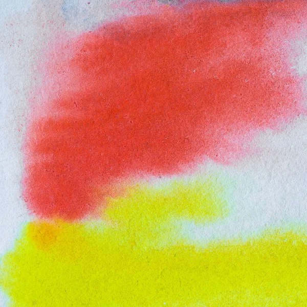 Contrata cerca de pintura de acuarela en textura de papel de acuarela — Foto de Stock