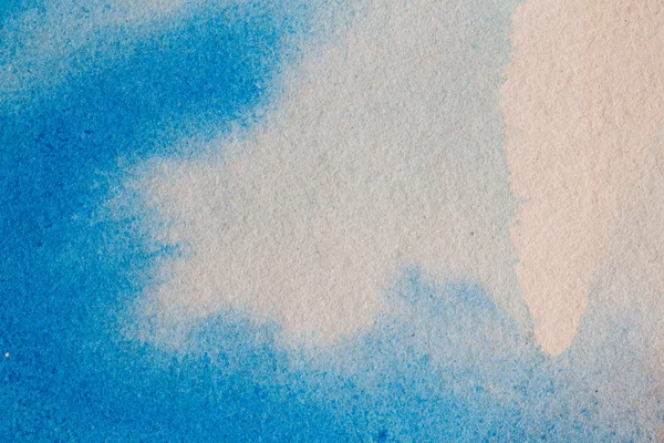 Contrata cerca de pintura de acuarela en textura de papel de acuarela —  Fotos de Stock