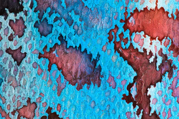 Anställer närbild vatten färg målning på akvarellpapper konsistens — Stockfoto