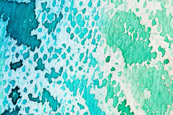Contrata close up pintura a cores de água na textura de papel aquarela — Fotografia de Stock
