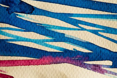 su renk resim üzerine suluboya kağıt dokusu kadar Hires kapatın 