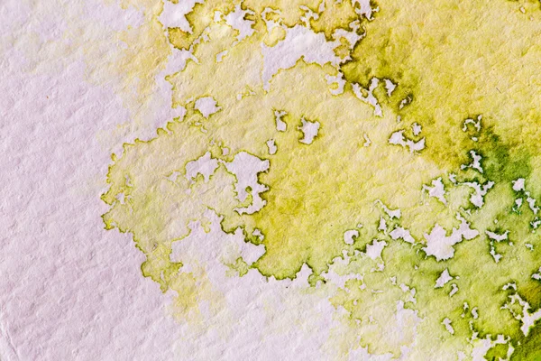 Hires közelről víz színű festés akvarell papír textúra Stock Kép