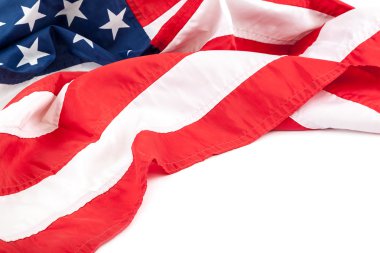 Bir zemin olarak Amerikan bayrağı