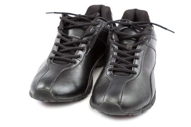 Beyaz arkaplanda izole edilmiş spor ayakkabılar