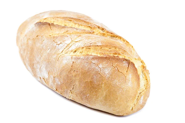 Pain sur fond blanc. — Photo