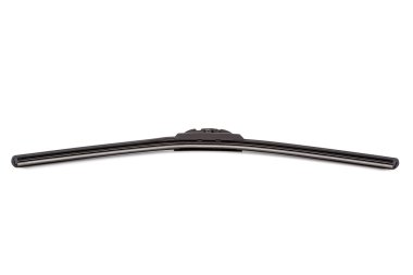 Beyaz arka plan üzerinde araba sileceği.