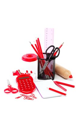 ofis ve okul aksesuarları.