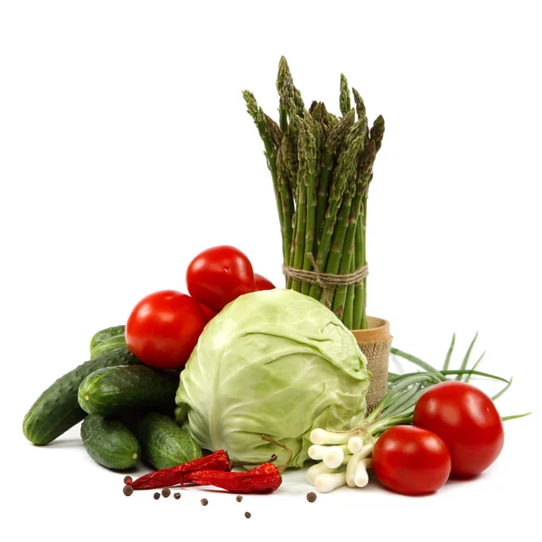 Verduras frescas. Alimento saludable . — Foto de Stock