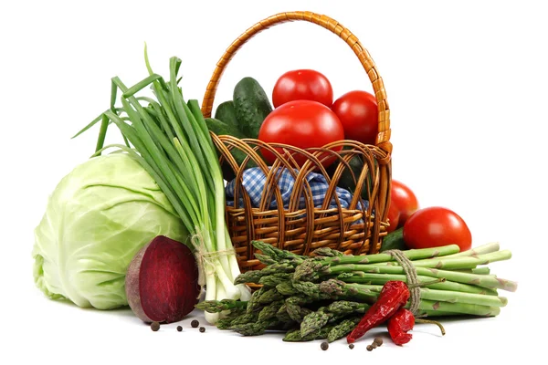 Färska grönsaker. hälsosam mat. — Stockfoto