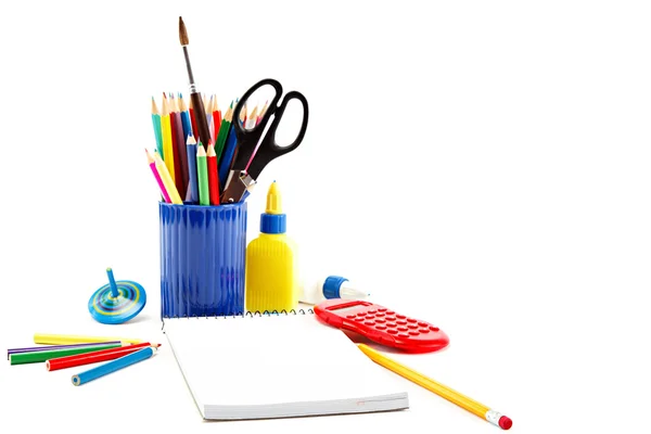 School and office supplies. Back to school. — Stock Photo, Image