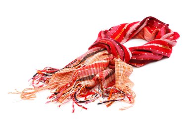 müoynatacaklar beyaz zemin üzerine kırmızı eşarp.