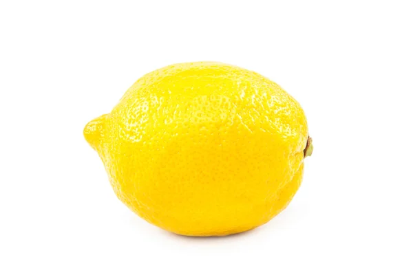 Limão isolado sobre fundo branco . — Fotografia de Stock