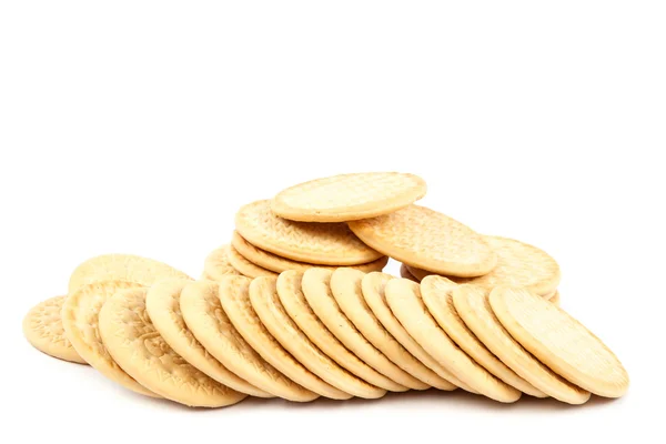 Cookies dietéticos isolados sobre fundo branco . — Fotografia de Stock