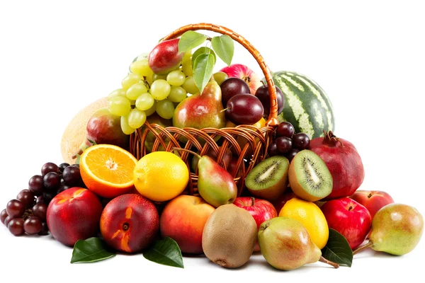 Set of different fresh fruits. — Stock Photo, Image