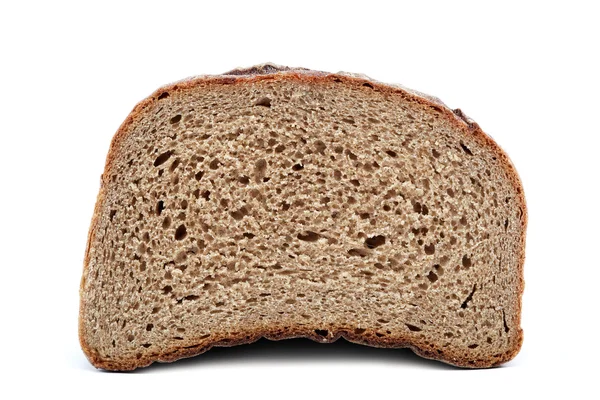 Vers brood op witte achtergrond. — Stockfoto