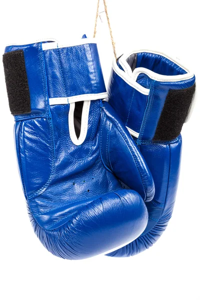 Boxing gloves on a white background. — Stock Photo, Image