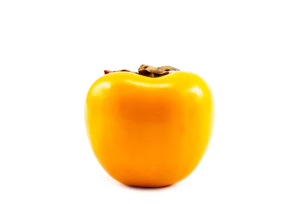 Persimmon fruit on a white background. — Stock Photo, Image