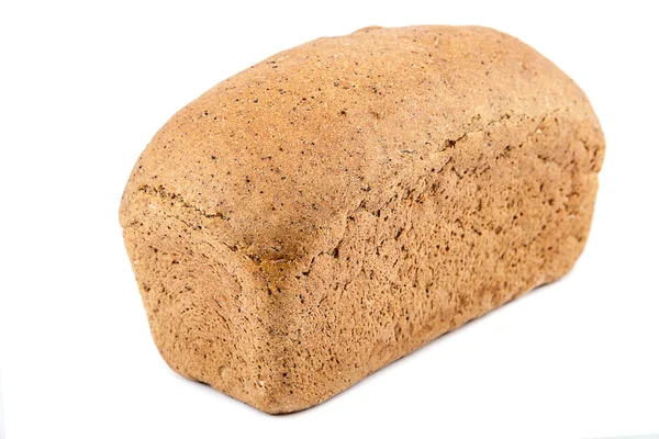 Hoja de pan sobre fondo blanco. —  Fotos de Stock