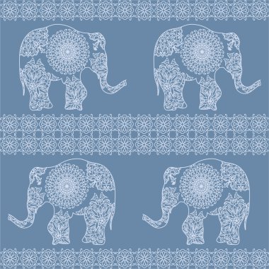 Fil Dikişsiz tek renkli desen