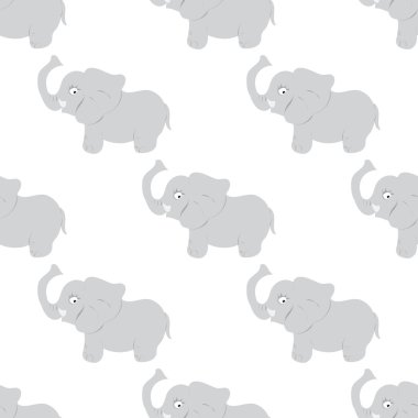 Afrika fili bebek hayvan Seamless Modeli