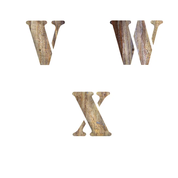 ABC de madeira — Fotografia de Stock