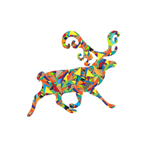 Логотип оленя — стоковое фото