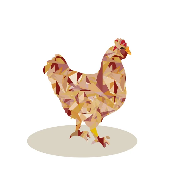 Hen Logo — Stock Photo, Image