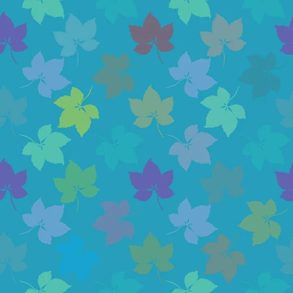 Multicolor  leaves  Seamless Pattern — Stock Photo, Image