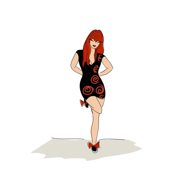 Fashion Illustration — Stock Photo, Image