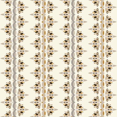 Floral çizgileri seamless modeli