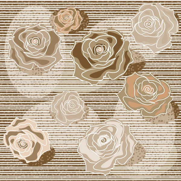 Roses Seamless PAttern — Stock Photo, Image