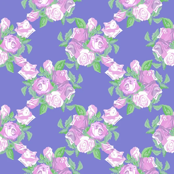 Vintage Roses Seamless Pattern — Stock Photo, Image