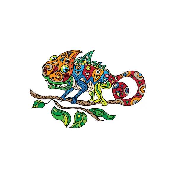 Chameleon character — Stock Photo, Image
