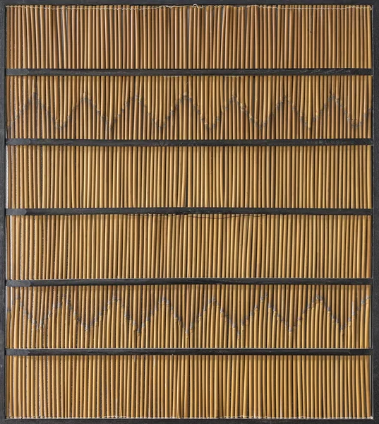 Antika bambu panel — Stockfoto
