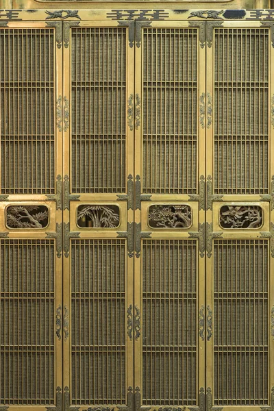 Textura tallada panel dorado antiguo — Foto de Stock