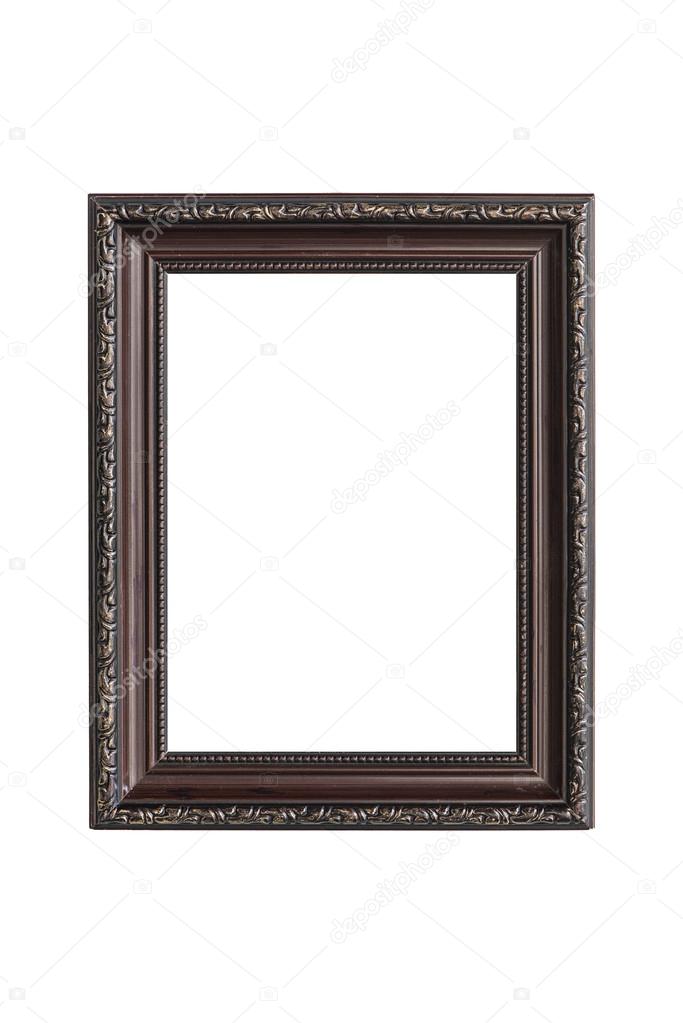 Luxury frame isolated on white background