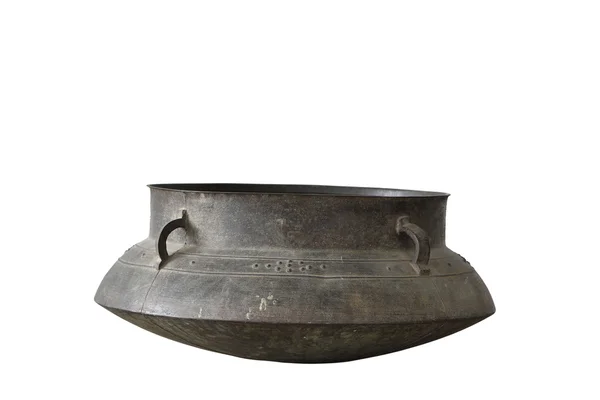 Antique brass basin — Stock Photo, Image