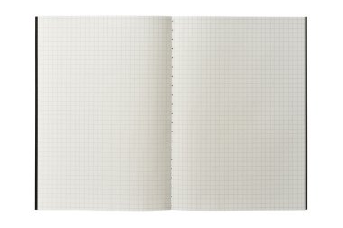 Square grid line notebook