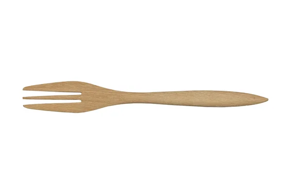 Eco wood fork — Stock Photo, Image