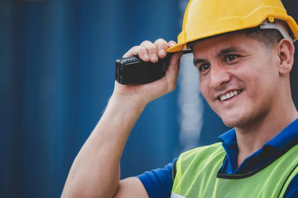 Executivo Negócios Visitando Planta Industrial Armazém Para Negócios Transporte Internacional — Fotografia de Stock