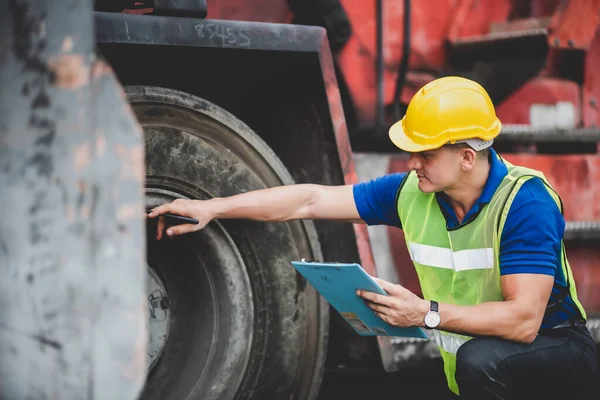 Executivo Negócios Visitando Planta Industrial Armazém Para Negócios Transporte Internacional — Fotografia de Stock