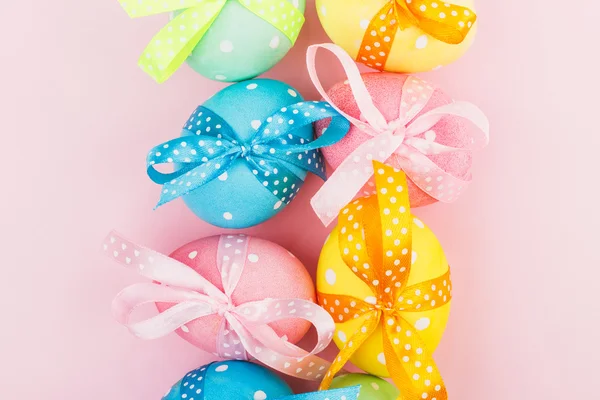 Easter eggs with decoration — Stock Photo, Image