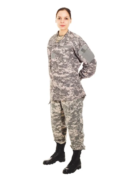 Soldier in the military uniform — Stock Photo, Image