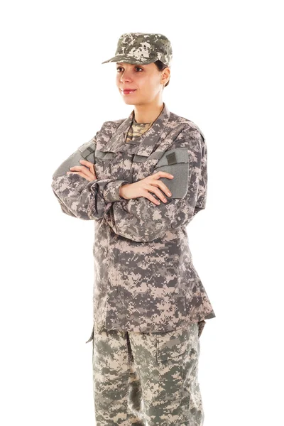 Soldat in Militäruniform — Stockfoto